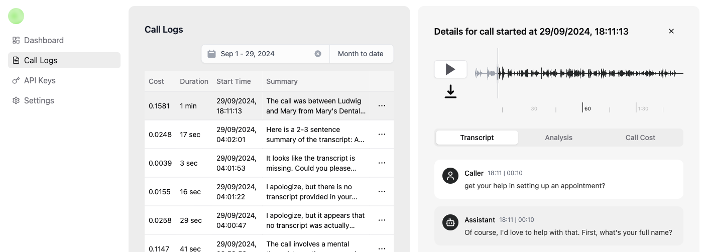 ダッシュボードヘッダー